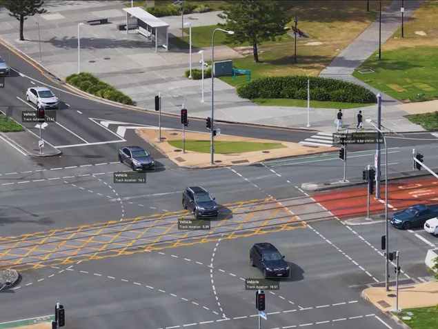 Intersection analytics with vehicle classification