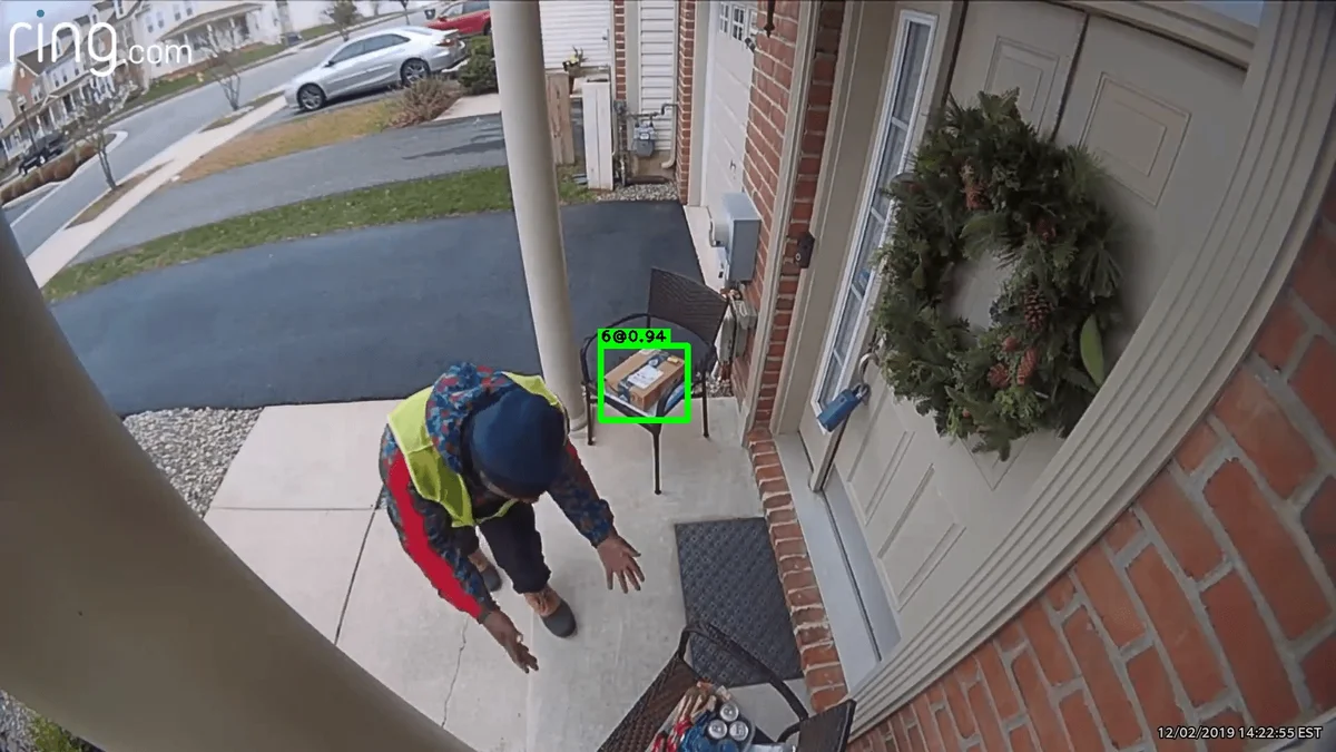 Package detection example 2