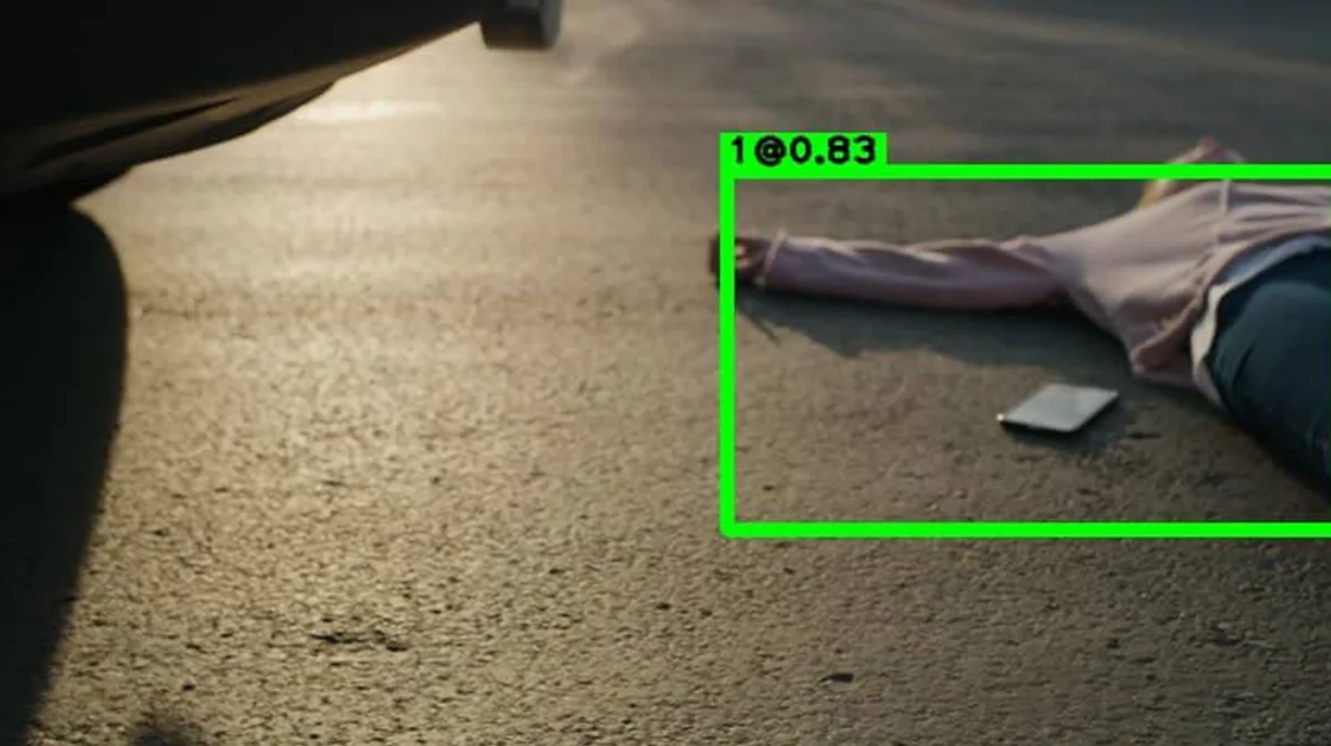 Accident and fall detection example 3