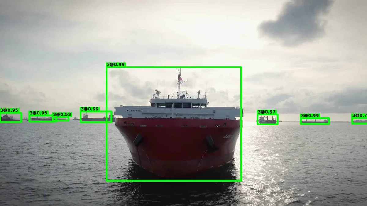Ship detection example 3