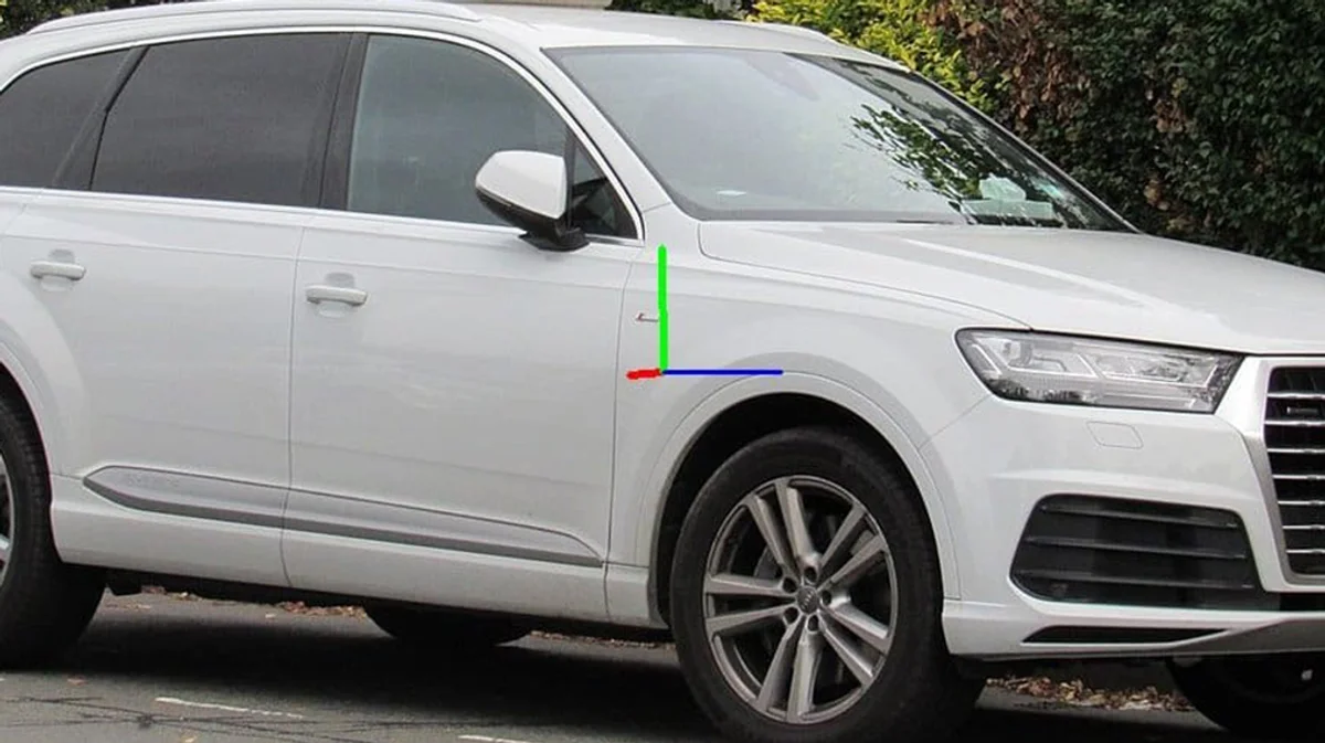 Car pose estimation example 3